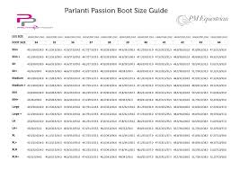 Parlanti Passion Sizing Guide Official Parlanti Shop