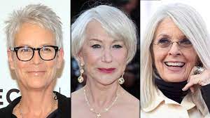 Trage deine haare lieber etwas kürzer. Star Look Schicke Frisuren Fur Graue Haare Bildderfrau De