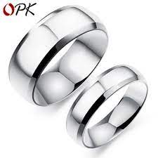 个性日韩潮流光面男戒蓝色指环单身食指男霸气戒指 fashion jewelry wholesale rings for men jewelry