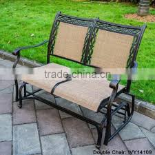 Shop for cast aluminum, benches, table sets, dining sets, garden furniture, dining tables, bar tables, armchairs, and small tables. Cast Aluminum Chairs Buy 2 Seater Cast Aluminum Rocking Chair Loveseat Glider Bench In Sling Fabric Seat Back For Patio Outdoor Park Bench Ivy14109 On China Suppliers Mobile 142580300