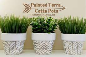 painted terra cotta pots find it make it love it painted terra cotta pots terracotta flower pots terracotta pots