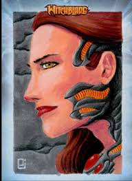 Witchblade Sketch Trading Cards for sale