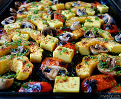 Acorn Squash Sheet Pan Dinner Vegan High Protein Power Hungry Recipe Homemade Chicken Recipe Sheet Pan Dinners Healthy Dog Treat Recipes
