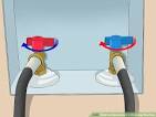 How to turn on water for washing 