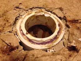 The toilet flange is the support system in the floor for your entire toilet bowl and tank. Pvc Toilet Flange Replacement Problems Home Improvement Stack Exchange