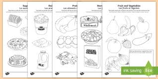 This article includes some of the outstanding unicorn coloring sheets. Healthy Eating Colouring Pages English French Healthy Eating Colouring