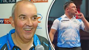 Price hits out at wright after clash in world darts championship semi. Phil Taylor Gerwyn Price Is Like Conor Mcgregor On Stage 10 5 Win In Round 1 Youtube