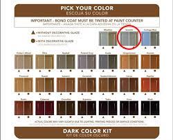 The bond coat is the step that is matched to the various color options in your kit (there is a dark kit and a light kit, with 35 colors to choose from. Budget Friendly Cabinet Makeover The Diy Village