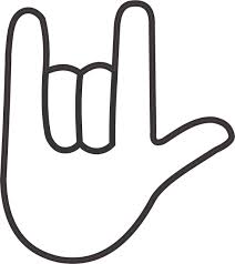 Black And White Sign Language 4in X 4 5in Black And White I Love You Hand Language Asl Ily Sticker Vinyl Vinyl Window Decals Vinyl Bumper Stickers Window Vinyl