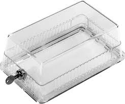 It's clear protective plastic with a solid base and can be locked with the key. Emerson F29 0198 Universal Locking Thermostat Guard Clear Buy Online In Burkina Faso At Burkinafaso Desertcart Com Productid 6910411