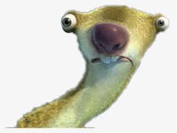 Sidney, better known as sid, is the deuteragonist of the ice age series. Transparent Sid Ice Age 4 Continental Drift Clipart Ice Age Sid Silhouette Hd Png Download Kindpng