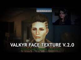 Valkyr Female Face And Body Textures At Fallout 4 Nexus Mods And Community Face Woman Face Face And Body