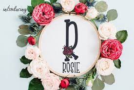 Rosie Fancy Fonts Font Bundles Rosie