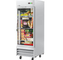 29 in. One Glass Door Reach-In Freezer 23 cu ft. RIF-1D-GD.