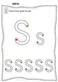 These specific word families have been chosen to help your kindergarten students can work on their handwriting with these free printable phonics handwriting worksheets. Tracing Letter S Letter Of The Week 11 Preschool And Kindergarten Worksheets