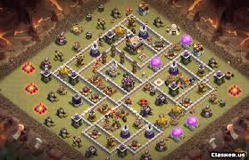 The best th 9 base layouts in one big filterable gallery! Town Hall 11 Th11 Cwl War Trophy Base 637 With Link 6 2020 War Base Clash Of Clans Clasher Us