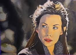 Lord of the rings character portrait art