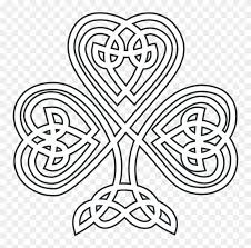 Plus, it's an easy way to celebrate each season or special holidays. Clip Free Knotwork White Clip Art At Clker Com Celtic Knot Shamrock Coloring Pages Png Download 134328 Pikpng