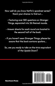 Challenge them to a trivia party! Stranger Thinks A Stranger Things Quiz Book Mitchell Alex Amazon Es Libros