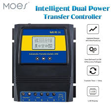 You can use an automatic transfer switch (ats). Buy Automatic Ats Dual Power Transfer Switch Solar Charge Controller For Solar Wind System At Affordable Prices Free Shipping Real Reviews With Photos Joom