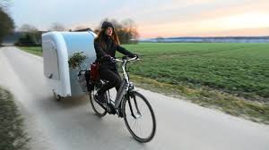 Der Fahrrad Wohnwagen Aus Danemark Zum Selberziehen Fahrrad Wohnwagen Wohnwagen Fahrrad