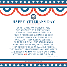 25 interesting facts about the federal holiday! Veterans Day Circle Time Nittany Christian School