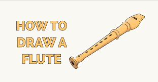 How To Draw A Flute Really Easy Drawing Tutorial This is going to be called curvepainter because we will be drawing a curved shape in the end. how to draw a flute really easy