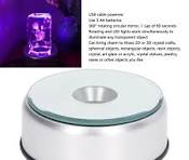 Amazon.com: HERCHR LED Rotating Display Stand, 360 Degree ...
