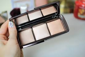 The Hourglass Ambient Lighting Palette Dim Infusion Blush And Laura Mercier Pressed Powder Inthefrow