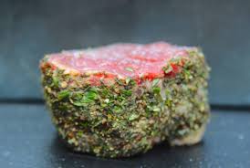 Herb Crusted Filet Mignon Snake River Farms Kitchen Recipe Filet Mignon Beef Filet Filet Mignon Recipes