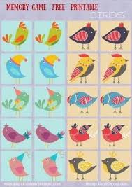 Bird Themed Activities For Preschoolers Image Result For Preschool Bird Theme Printables Memory Games Free Games For Kids Memory Games For Kids