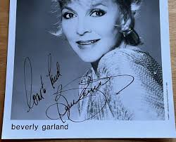 Actress Beverly Garland Autographed Photo