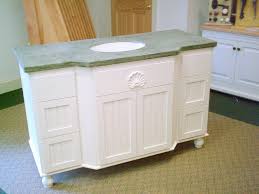 Depending on how tall the user is, this height puts the surface of the countertop at waist high. Custom Made Bathroom Vanity By Custom Furniture Design Restoration Custommade Com