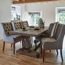 5.0 out of 5 stars. Burnsall Reclaimed Wood 200cm Dining Table 6 Jacob Taupe Chairs