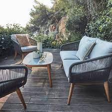 11 idees pour decorer amenager un salon de jardin salon de jardin alinea salon de jardin gris idees de patio