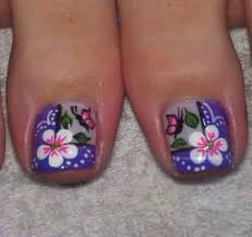 Uñas decoradas con flores lindas para pies. Pinceladas Para Los Pies Arte De Unas De Pies Disenos De Unas Pies Deko Unas