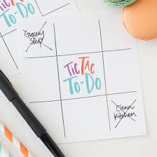 This Free Printable To Do List Makes Chore Time Fun By