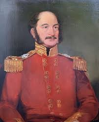 Major-general Albert Pinson 1800-1865 East India Company's Madras Presidency Service in Portraits
