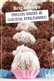 Petites Boules De Chocolat Facon Bresil Brigadiers Recette Boule Chocolat Recette Bonbon Chocolat