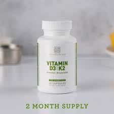 The body needs certain vitamins and minerals to function at optimal levels. Vitamin D3 K2 10 000iu Capsules For Bone Cardiovascular Health Amy Myers Md