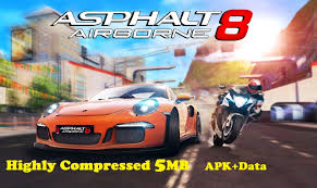 Asphalt 8 Airborne Apk Obb Data Highly Compressed 5mb Asphalt 8 Airborne Asphalt Cell Phone Game