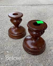 Buy the best and latest wooden candle holders on banggood.com offer the quality wooden candle holders on sale with worldwide free shipping. Repurposed Candle Holders Confessions Of A Serial Do It Yourselfer