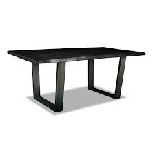 Bullen Solid Wood Dining Table Bar Height Dining Table Live Edge Dining Table Rectangle Dining Table