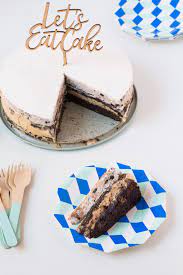 Homemade 5 Layer Ice Cream Cake Jamie Kamber Recipe Ice Cream Cake Layered Ice Cream Cake Cream Cake