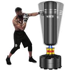 This bag is not as big as others and is most ideal for shorter adults and children. Dripex Adult Freestanding Punching Bag Robustsport