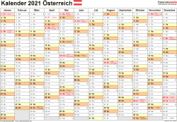 Auf dieser site steht jeder online kalender 2021 2022. Kalender 2021 Osterreich Zum Ausdrucken Als Pdf