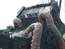 It's called the kraken and it's in an amusement park in germany which also features the biggest wooden roller coaster of the world. Heidepark Kraken