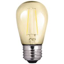 Halco Lighting Technologies 60 Watt Equivalent 4 Watt S14 Dimmable Led Amber Filament Antique Vintage Sign Light Bulb 2000k 82140 S14amb2ant 822 Led2 82140 Th Dimmable Led Lights Light Bulb Dimmable Led