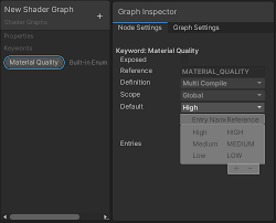 The reference material might more properly belong in the user manual, but nonetheless it may be useful to some readers. Keywords Shader Graph 9 0 0 Preview 72