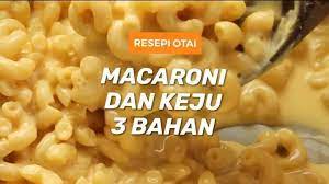 If you never learned how to make macaroni and cheese, here's your chance! Kat Dapur Resepi Macaroni Cheese 3 Bahan Resepi Ringkas